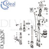 Ideal Standard Contour 21 Mixer Chr 1H Seq NonDomestic Tap Spare Parts